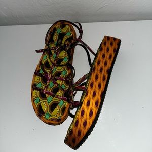 Strappy Platform Sandals